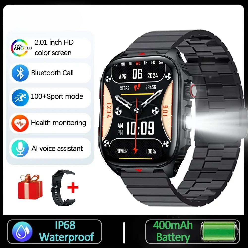 New GPS Sports Smart Watch Men 2.01 inch 400 mAh Battery Fitness Tracker Bluetooth Call Waterproof New Smartwatch