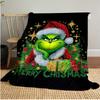 Grinch Christmas Adventure Plush Blanket Soft Comfortable All Seasons Blanket Sofa Office Naps Blanket Outdoor Travel Throw Perfect Gift