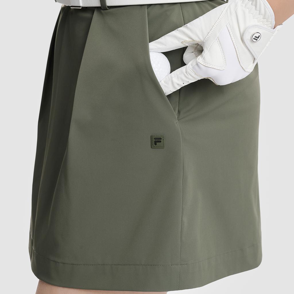 FILA Golf Series Fashion Classic Simple Versatile Comfortable Woven Casual Skirt Women skirts A11W625315FGN