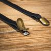 Old Fashion PU Suspenders Belt With 4 Strong Metal Clasp and Y Shape Design For Men Women And Teens Formal Occasion