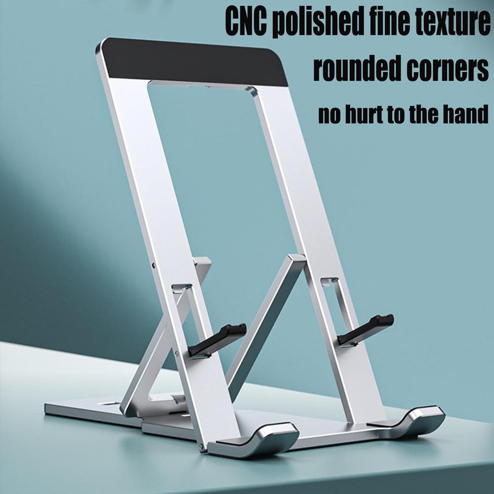 Suport de Telefon din Aluminiu Portabil Pliabil Suport de Birou pentru Telefon Mobil Phablet