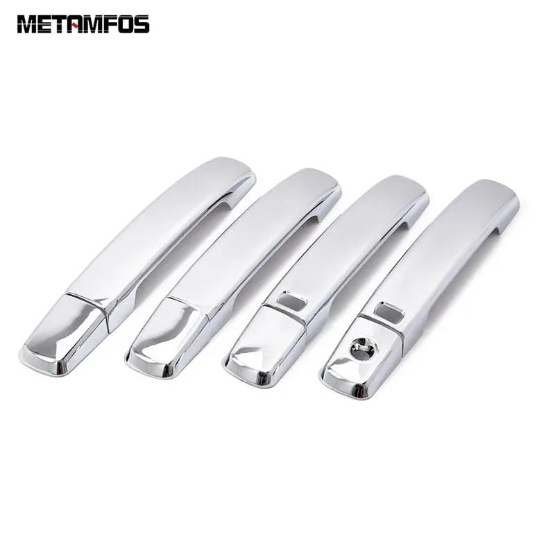 Side Door Handle Cover Trim For Nissan Qashqai 2007-2010 2011 2012 2013 Chrome Protection Cap Exterior Accessories Car Styling