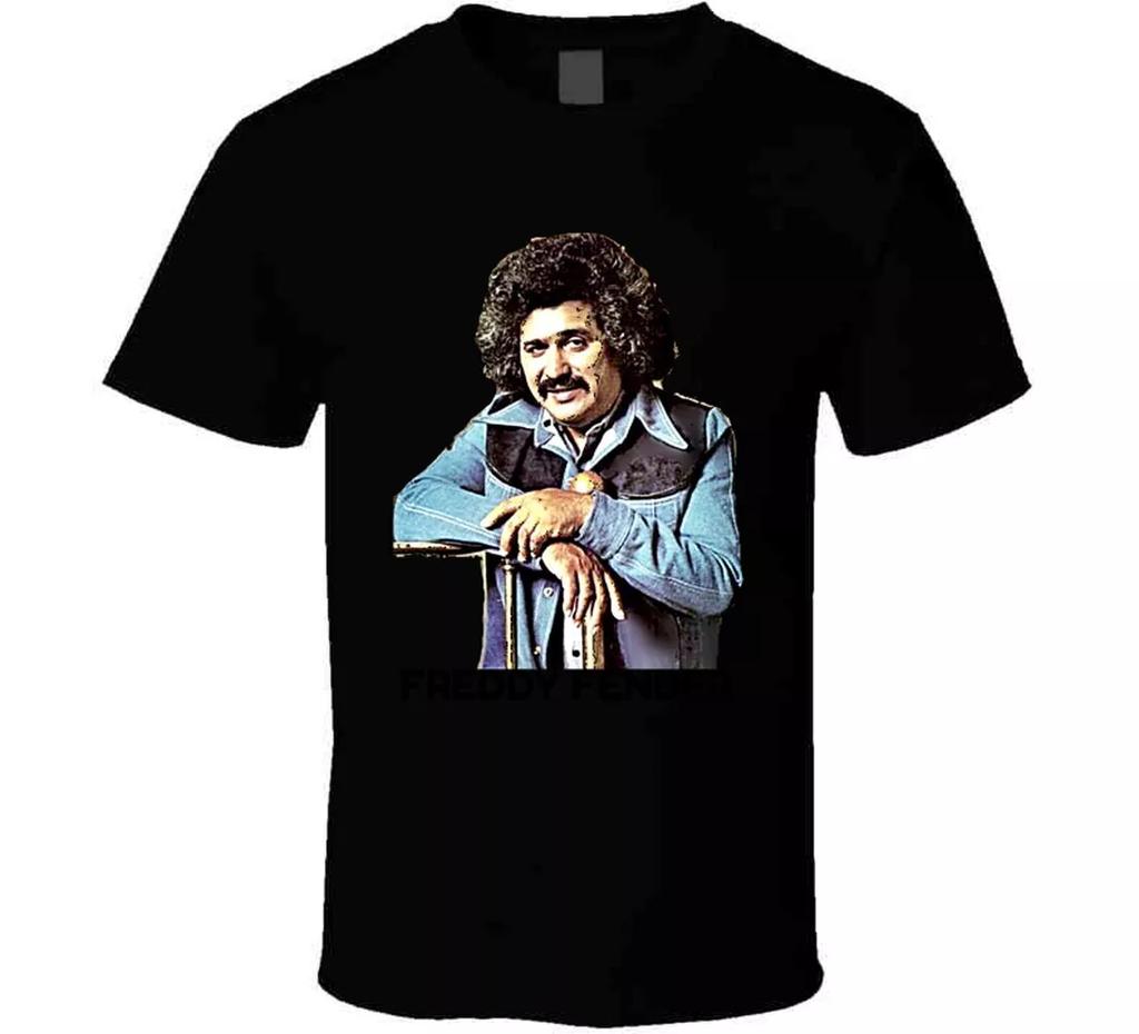 Freddy Fender 100% Baumwolle T-Shirt Herren Damen T-Shirts Top