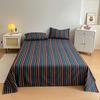 Cotton Polished Sheets Three-piece Set, Pure Cotton Student Dormitory Single Skin-friendly Sheets Three-piece Set