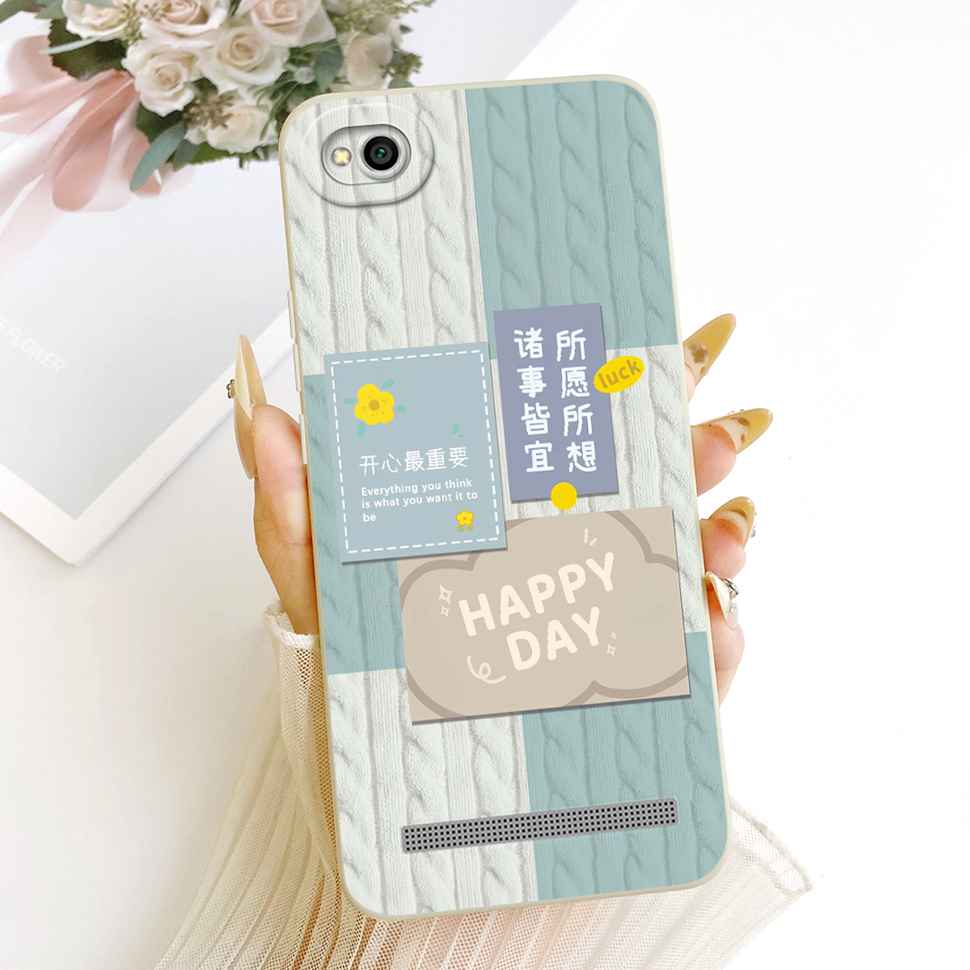 For Xiaomi Redmi 5A Case Fashion Cartoon Print Soft Silicone Cover For Redmi 5A MCG3B MCI3B Phone Protective Cases