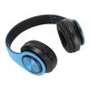 Kabelloses Headset Stereo Geräuschunterdrückung Faltbarer Bluetooth-Kopfhörer für Handy PC Reise Spiel Blau Schwarz