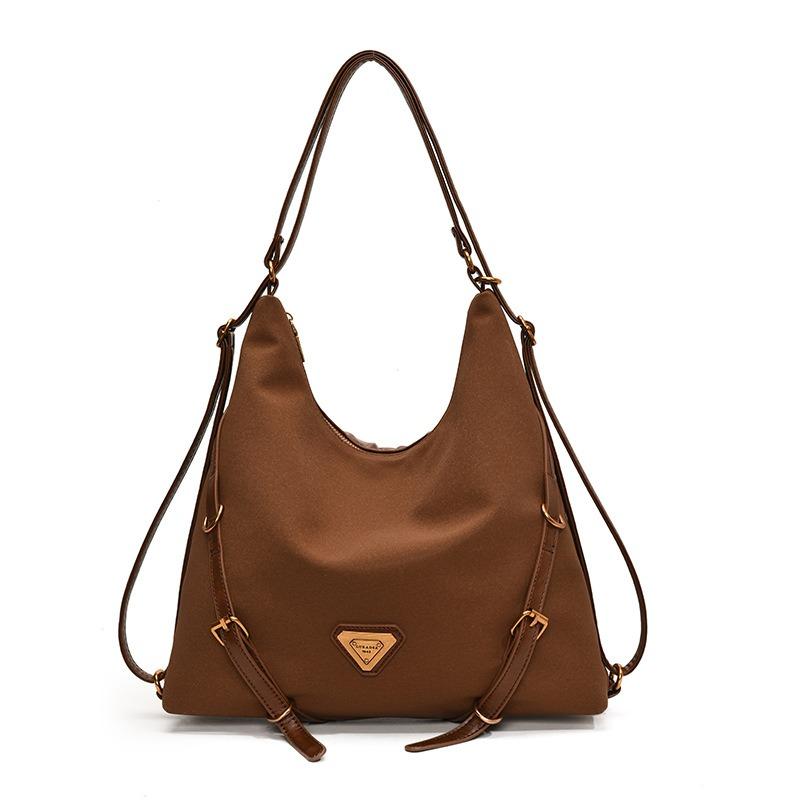 Retro Tragetasche Damen Großraum Neu Herbst und Winter Vielseitiger Rucksack Einzelne Schulter Messenger Pendeltasche