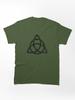 Charmed Charmed Sign / Triquetra / Witches Knot / Witch Symbol / Drawing for Spiritual Women Classic T-Shirt