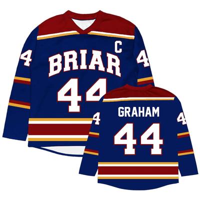 Ropa para Hombres y Mujeres Fuera del Campus Briar University Camiseta de Hockey Graham 44 22 DI LAURENTIS 66 Tucker46 Camiseta Gráfica Merchandising Camisetas