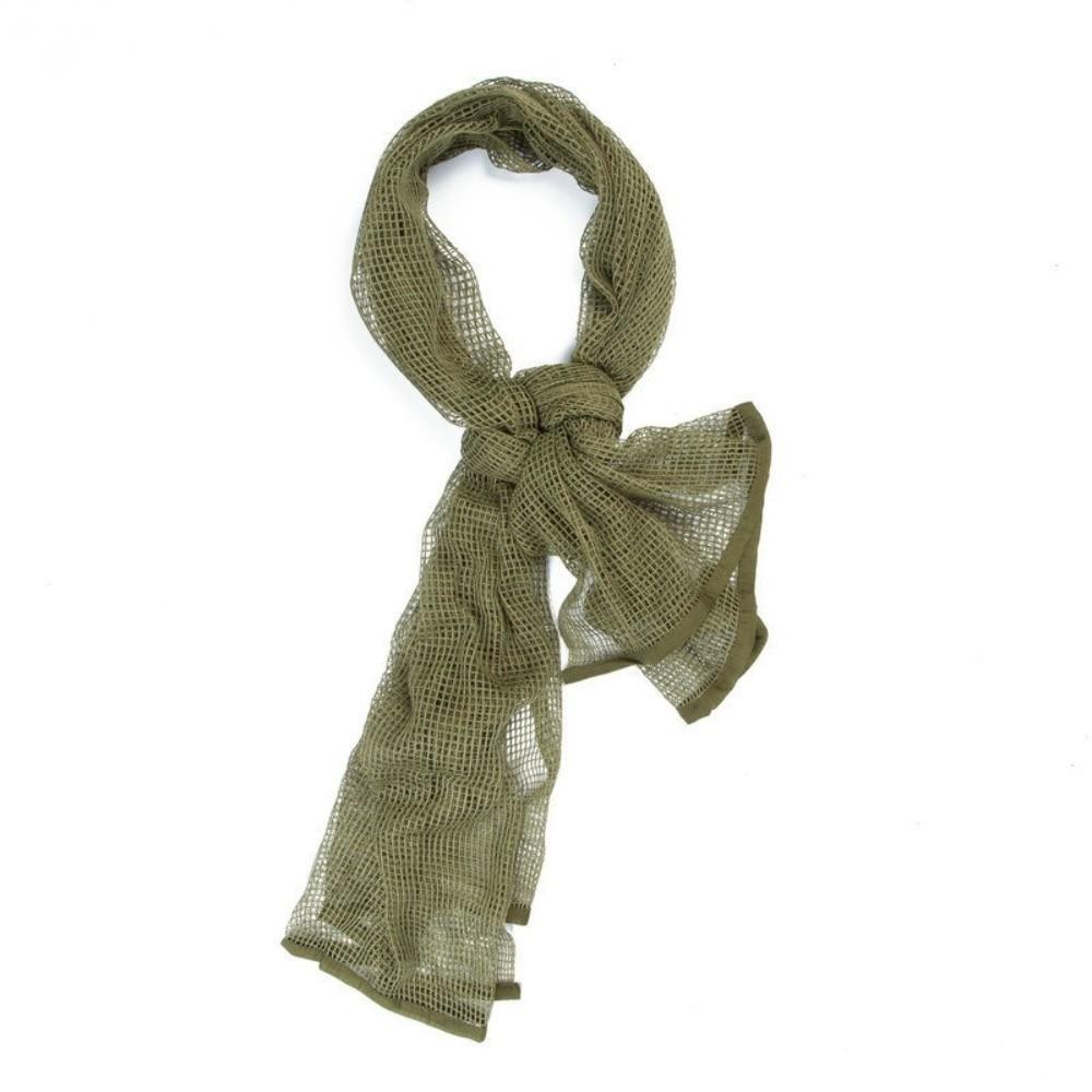 Camouflage Head Wrap Breathable Netting Neck Scarf Durable Mesh Scarf  Outdoor Sports
