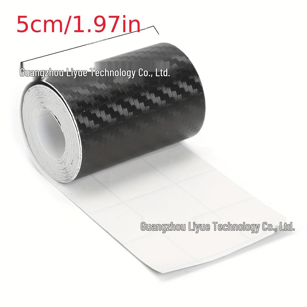 

3D Захисна стрічка з вуглецевого волокна для дверей та дзеркал автомобіля, захист від подряпин 3 Meters Length