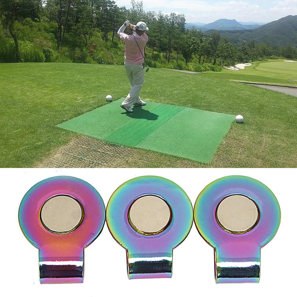 Golf Cap Holder for Golf Hats Bags Cap Belt Pocket Golf Lovers Magnetic Golf Ball Marker Hat Clip Men Women Golfers Gift