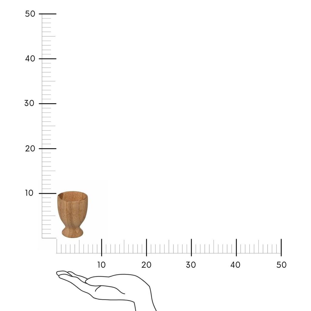 7.5 Cm Bamboo Egg Cup