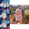 Plush Hedgehog Keychain With Keyring For Kids And Collectors