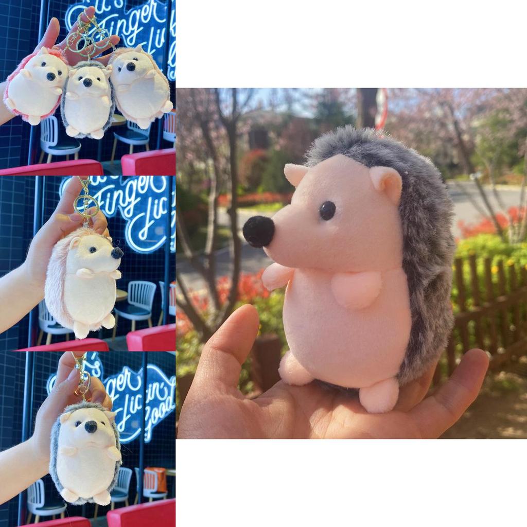 Plush Hedgehog Keychain With Keyring For Kids And Collectors