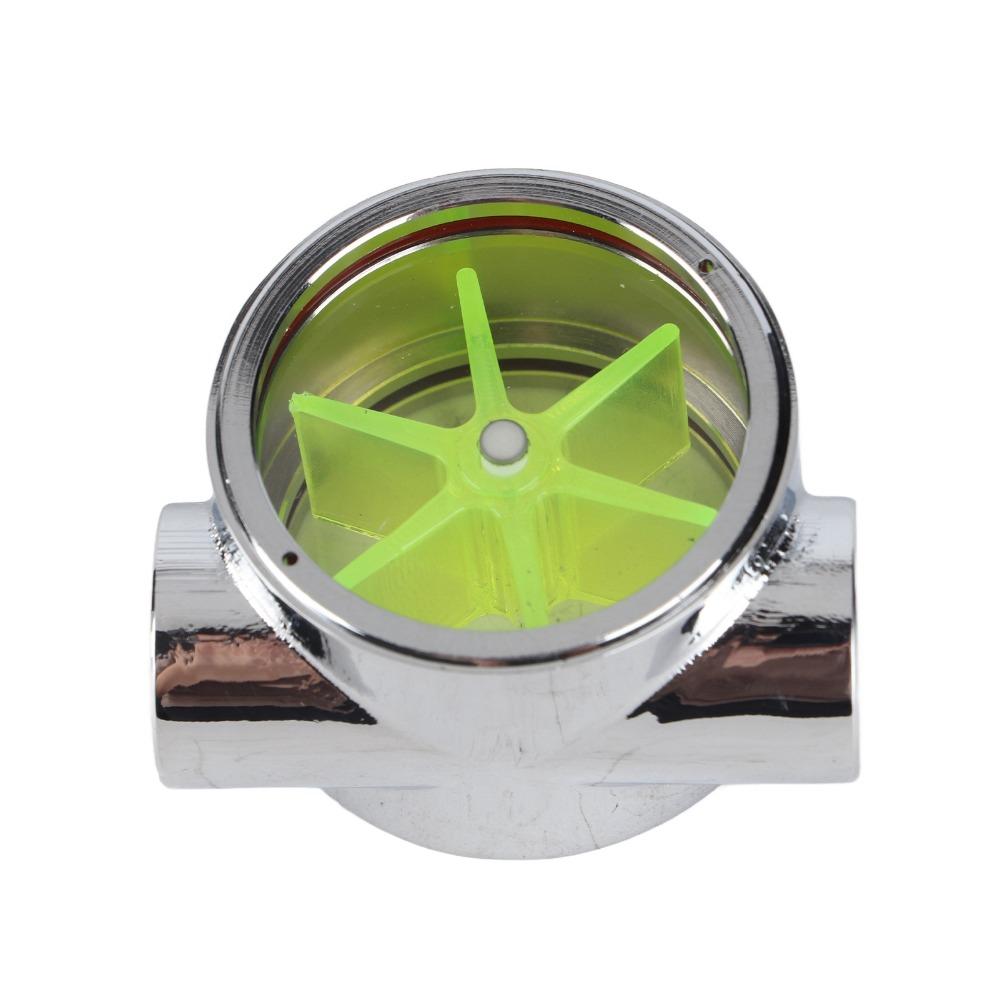 G1/4 Inch Thread Water Flow Indicator Flow Meter Indicator  For Computer Water Cooling System