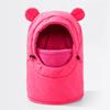 Fleece Lined One-piece Hat Scarf Windproof Children's Hats Cute Winter Hood Hat
