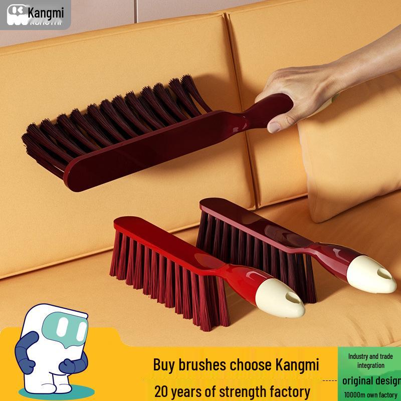 

Long Handle Soft Bristle Bed & Carpet Brush - Multi-Functional Dust Remover for Living Room, Bedroom & Sofa with Free Shipping.