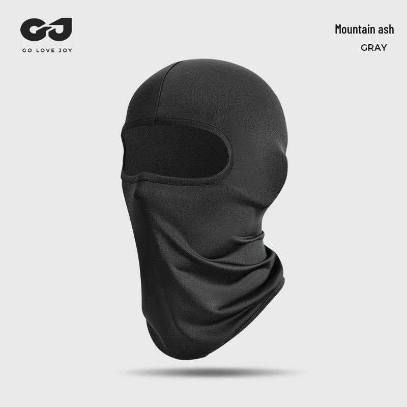 Leqi Men's Cycling Face Mask & Neck Gaiter: Breathable, Moisture-Wicking, Sweat-Absorbing Helmet Liner & Headscarf