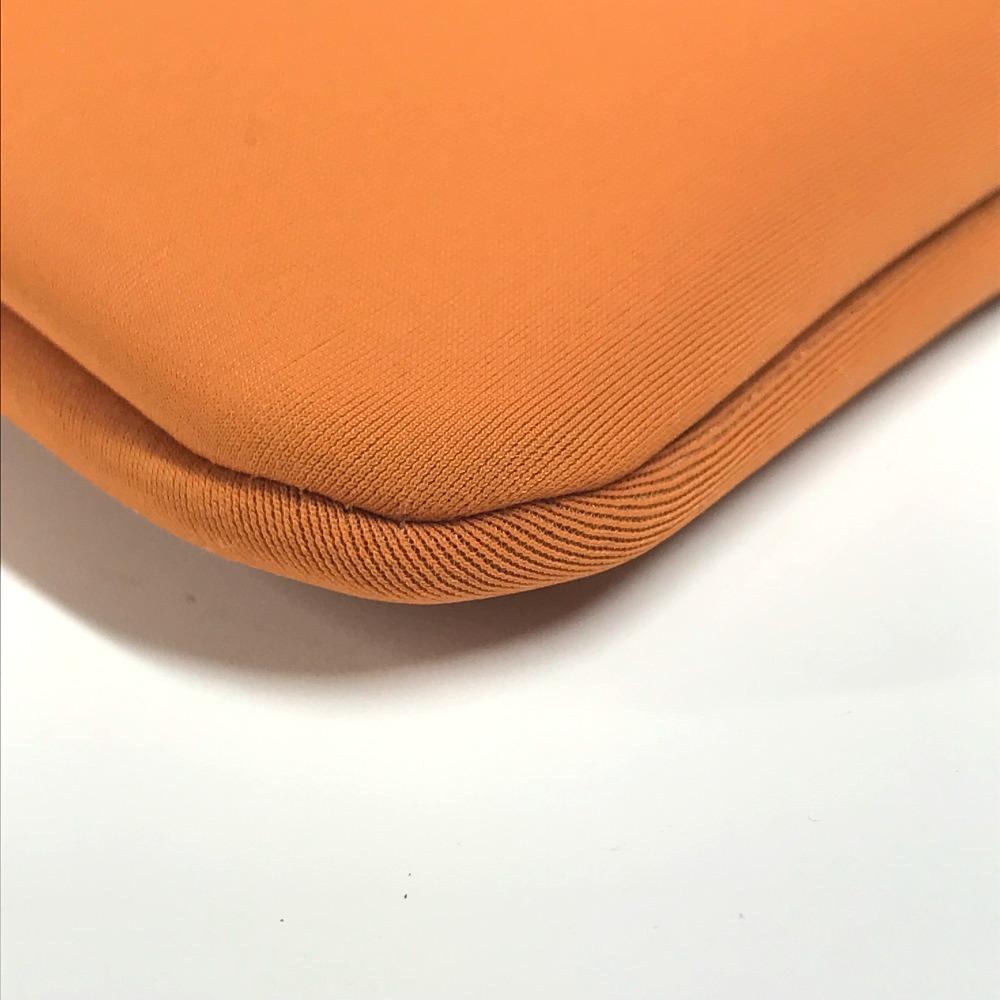 Hermes Neovan MM Clutch Bag Multi Pouch Makeup Pouch Pouch Polyamide Orange