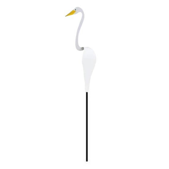 Flamingos Yard Decorations Plastic Flamingo Lawn Statue with Metal Stakes