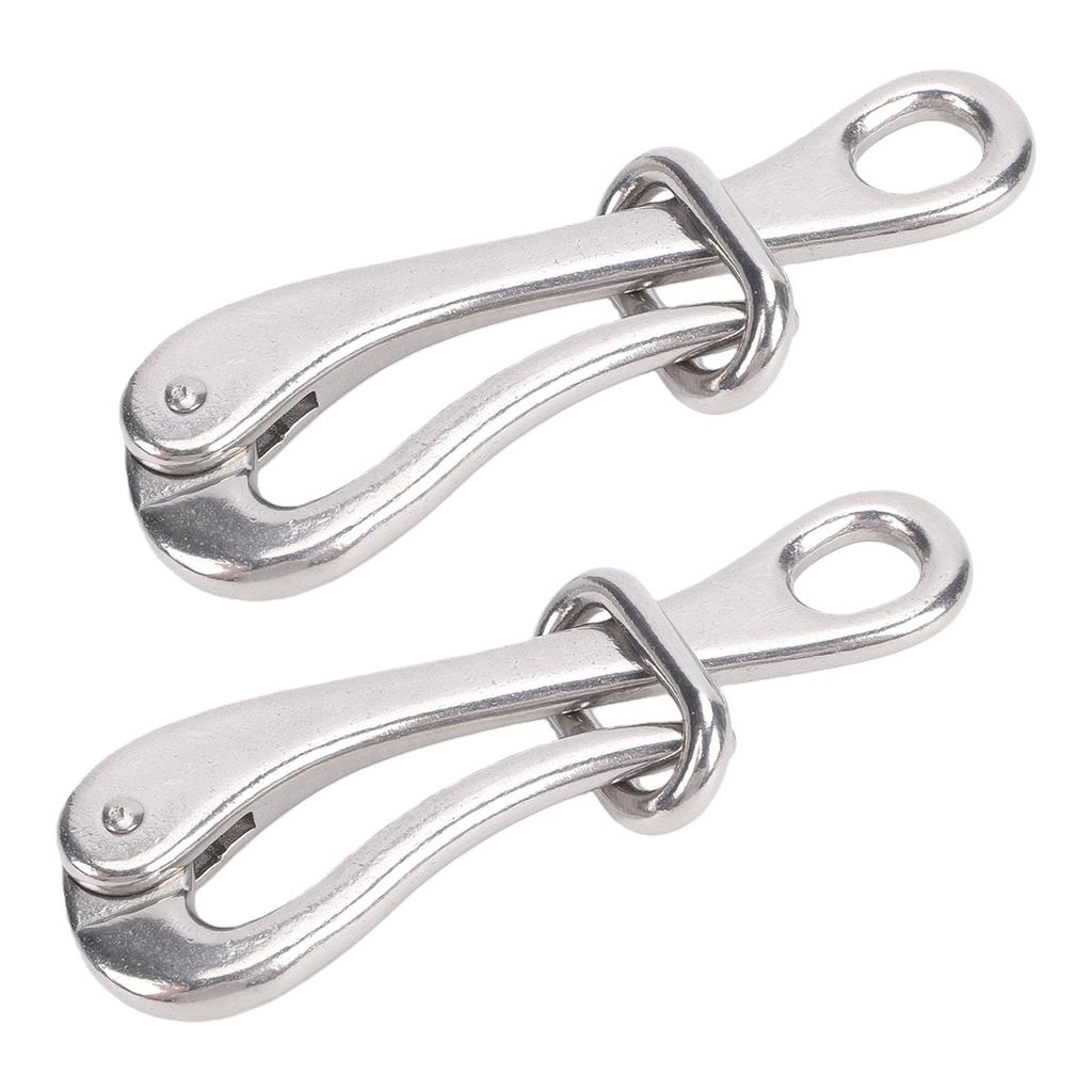 Quick Release Link Boat Hooks Stainless Steel Life Rafts Ship Link Shackle Climbing Shackle for Yachts Speedboats