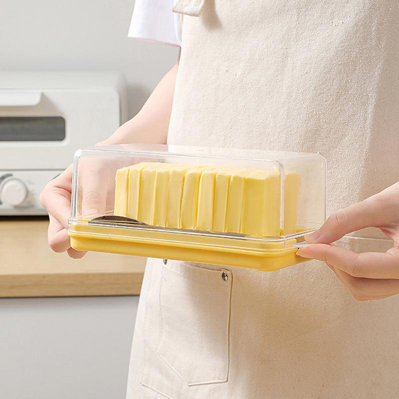 Cheese Butter Cutting Fresh-Keeping Box With Lid Frozen Butter Slicer Butter Storage Container Butter Storage Butter Crock Bowl