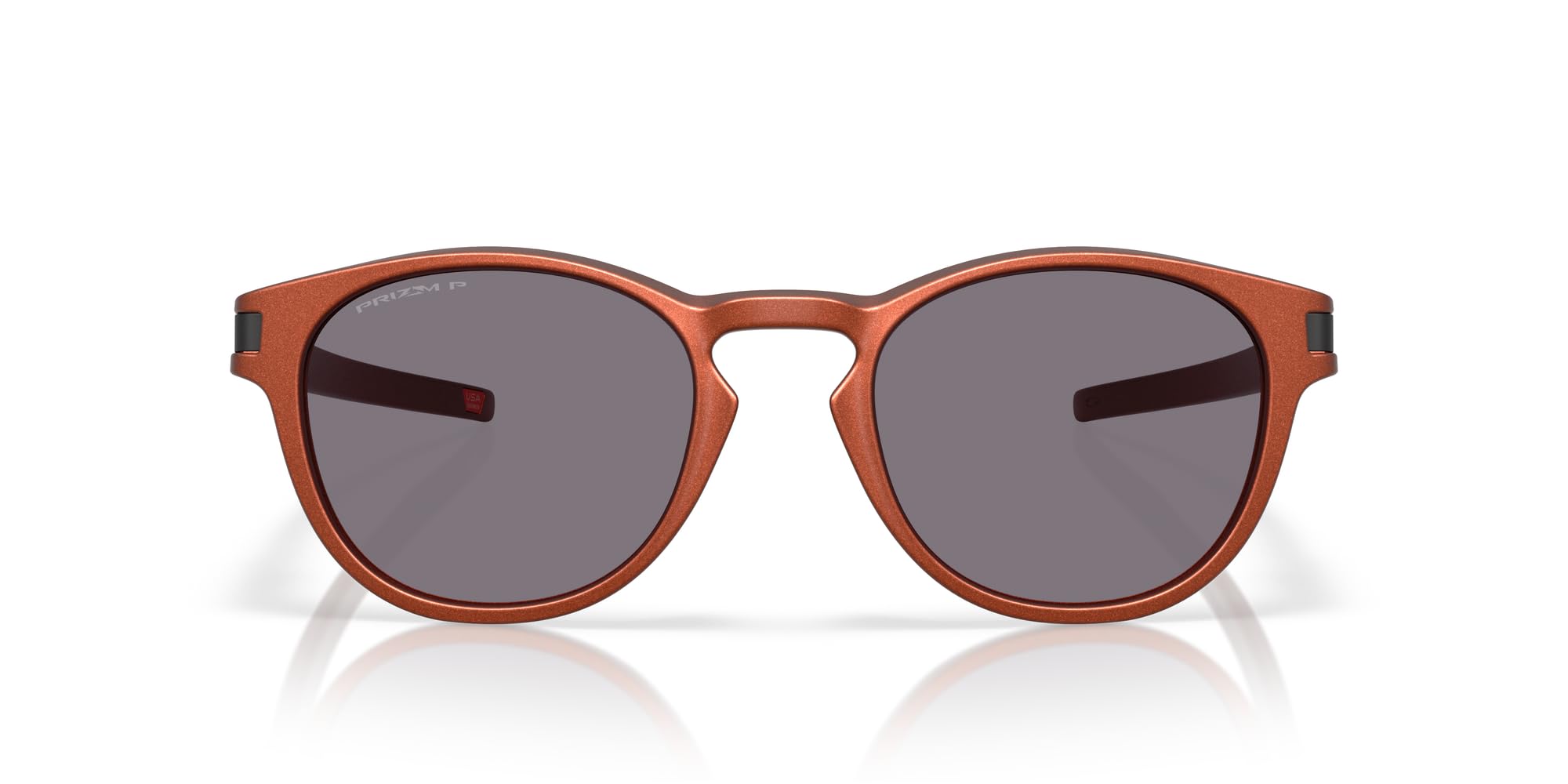 Oakley Sunglasses 0OO9265 LATCH 92657353 Fire Orange Prizm Grey Polarized [Oakley]
