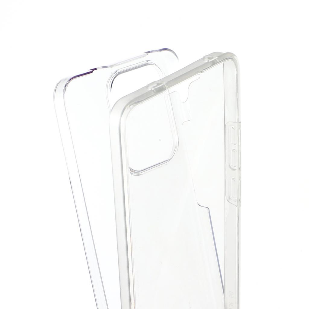For Oppo Reno13 F 5G (Reno 13 FS 5G)/4G Case TPU Frame Clear Acrylic Back Phone Cover with PET Film