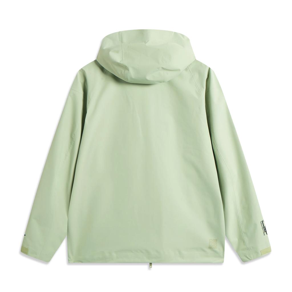 Li-Ning Outdoor Series Sports Casual Minimalist Hooded Zipper Solid Color Comfortable Versatile Breathable Jacket Unisex Jacket AEMV005-7