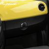 Real Hard Carbon Fiber For Fiat 500 2011-2015 Abarth 595 2016-2018 2019 2020 2021 2022 2023 Abarth 695 2017-2023 Glovebox Button