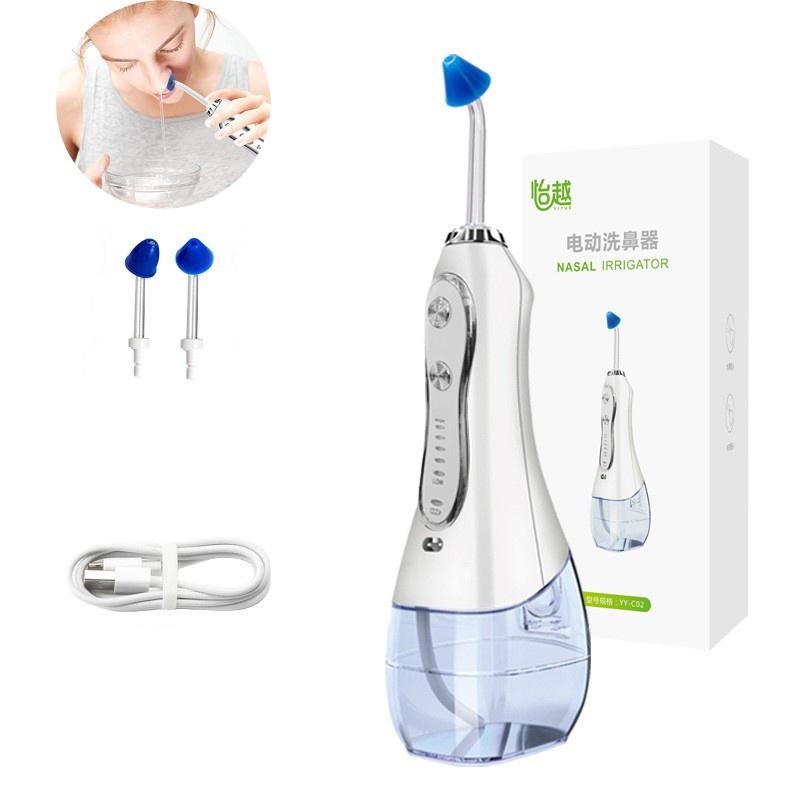 Elektrischer Nasenspüler 300ml Fassungsvermögen Nicht-Einweg Patentiertes Design