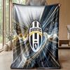 Juventus FC Themen-Decke Weiche Flanell-Decke Plüsch-Überwurf Gemütliche Sofa-Bett-Decke für Wohnkultur