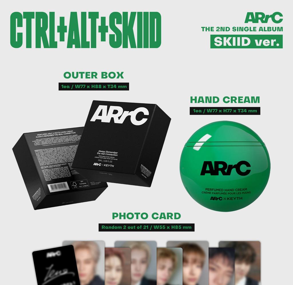 (SKIID Ver.) ARrC [CTRL+ALT+SKIID] 2nd Single Beauty Album