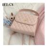 Korean Version Fashion Pink Diamond Backpack All-Match Simple Backpack
