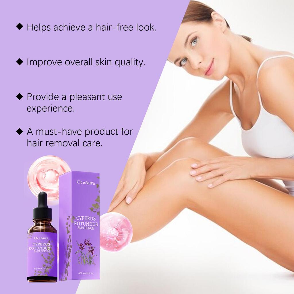 OceAura Hair Removal After Shave Oil Specially designed to reduce hair regrowth No black spots left behind  60ml