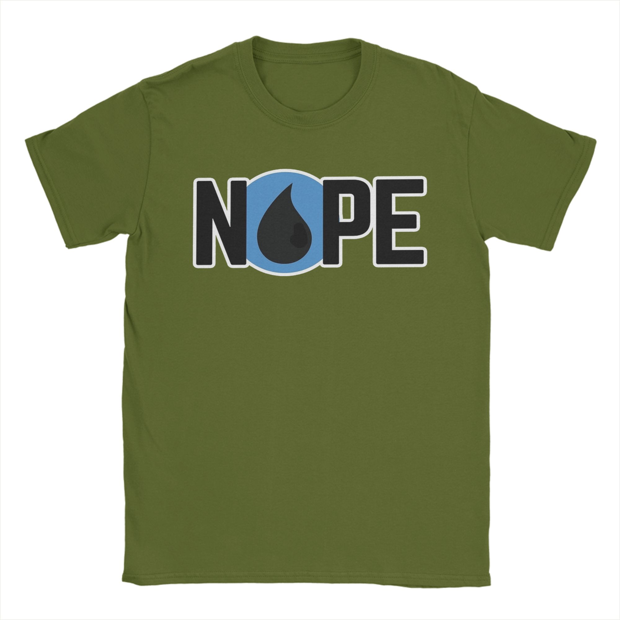 GUOYAN TOP NEE Nope T-shirt met opdruk Counter Magic the gathering MTG voor Mannen 100% Katoen Geweldig T-shirt Ronde Hals T-shirts Korte Mouw Kleding Klassiek XXXL