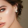 Fashion Mask Face Shape Earrings Exaggerated Artistic Design Alloy Texture Suitable for Youthful Women Various Event