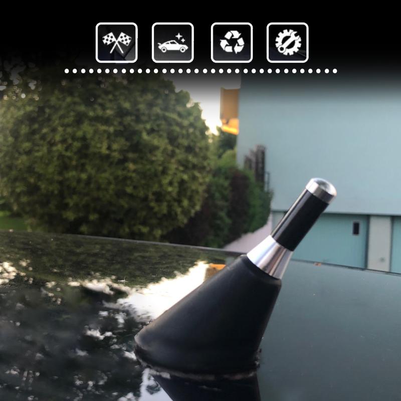 3.5cm Brand New Black Screw Metal Short Stubby Mast Antenna Car Styling Roof Antenna Enhanced Signal Car Accessories