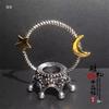 Wooden & Metal Mineral Crystal Ball Display Stand