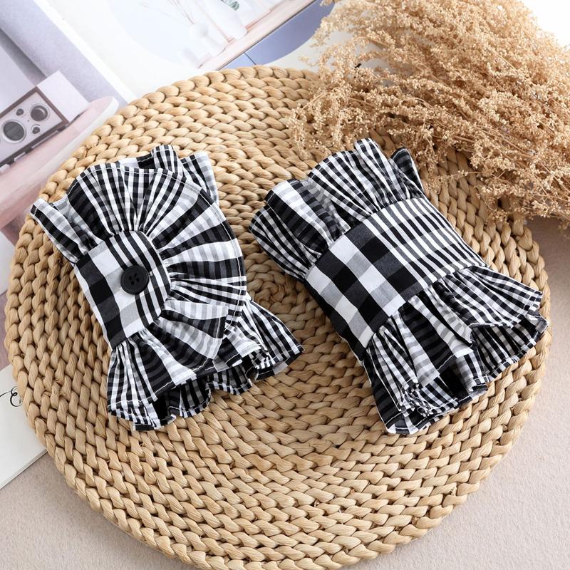 Detachable Ruffle Flare Hand Sleeves Pleated Decoration Wrist Sweater Shirt Cuff Cosplay Dress Accessories