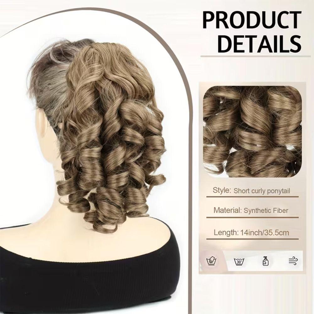 Claw Clip Hair Ponytail Extension Natural Claw Clip Ponytail Extension  Thin Hair Volume