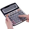 Deli 1559N 12-Digit Dual Power Voice Calculator