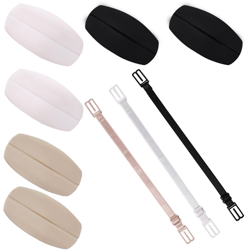 Invisible Bra Strap Grippers Preventing Slip on Skin Ensuring Fit for Fashion Outfits