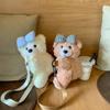 Bear Fun Plush Crossbody Bag With Zipper Closure For College And Use Casual