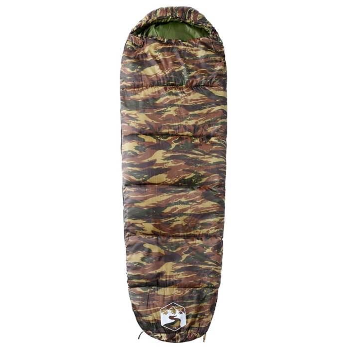 VidaXL Sac de couchage momie pour adultes camping 3 saisons, sac de couchage de camping, sac de couchage momie adulte, sac 94521