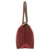 Longchamp Logo Foldable Zipper Tote Bag Women Tote Bags Red 2605089P59