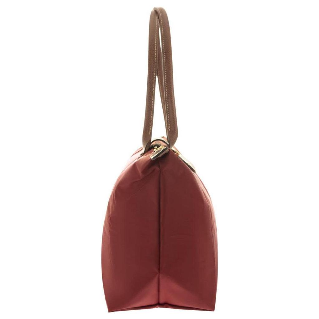 Longchamp Logo Foldable Zipper Tote Bag Women Tote Bags Red 2605089P59