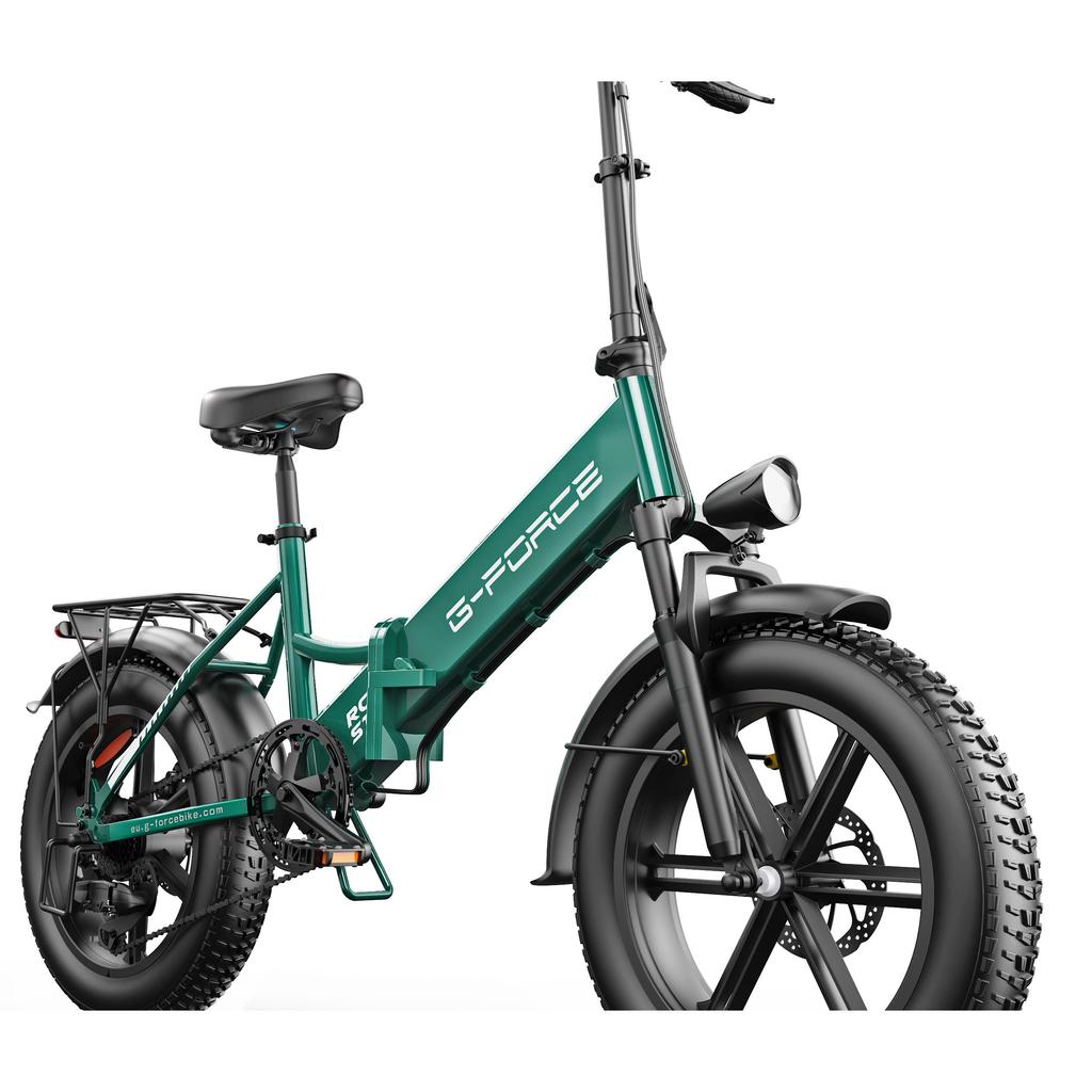 G-FORCE RC-ST Adult Folding Electric Bike 750W Motor 48V 15AH Battery 20-Inch Tires All-Terrain Off-Road E-Bicycle for Outdoor Travel  Urban Commuting