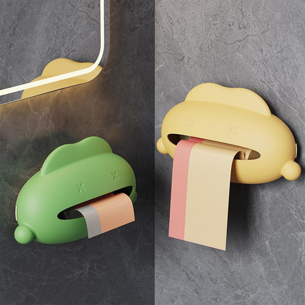 Wall Mount Bag Dispenser for Kitchen - Pull Out Garbage Bag Holder Storage Box